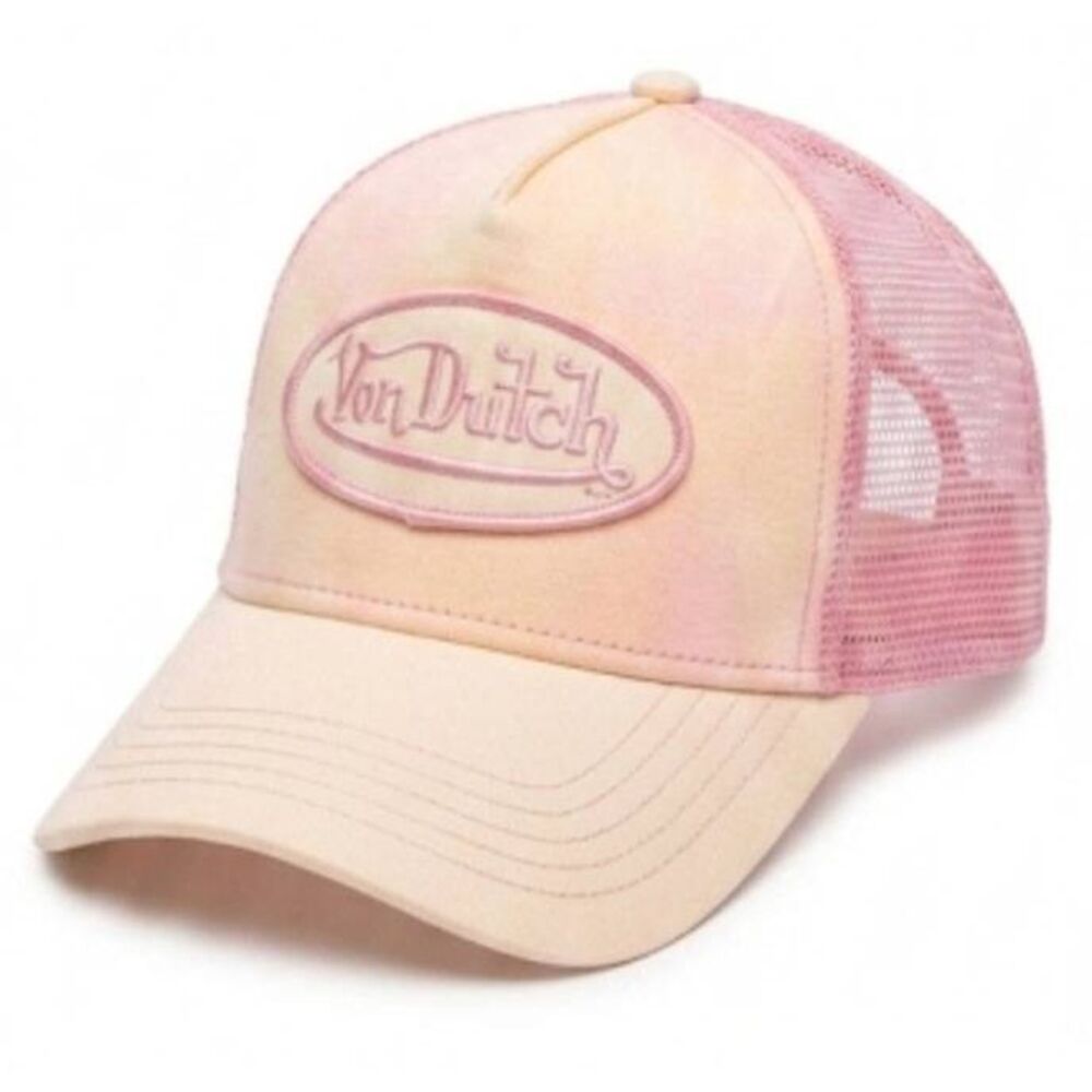 Vintage y2k womens trucker cap pink baseball hat mesh